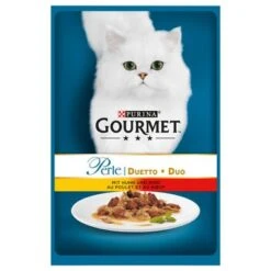 Gourmet Perle En Sobres 24 / 26 X 85 G -Mascota Suministros Ventas 55984 pla nestle gourment huhnrind 85g 6
