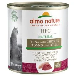 Almo Nature HFC 6 X 280 G 10 Almo Nature HFC 6 X 280 G -Mascota Suministros Ventas 57293 pla almonatureclassic tunachicken 6x280g 3