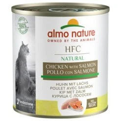 Almo Nature HFC 12 X 280 G - Pack Ahorro 13 Almo Nature HFC 12 X 280 G - Pack Ahorro -Mascota Suministros Ventas 57413 pla almonatureclassic chickensalmon 6x280g 7