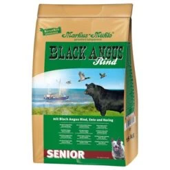 Pack Ahorro: Markus Mühle 2 X 15 / 5 Kg -Mascota Suministros Ventas 59297 PLA Markus Muehle Black Angus Senior 15 kg 5