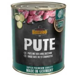 Belcando Super Premium Comida Húmeda Para Perros 6 X 800 G -Mascota Suministros Ventas 60505 pla belcandosuperpremium pute 800g 5