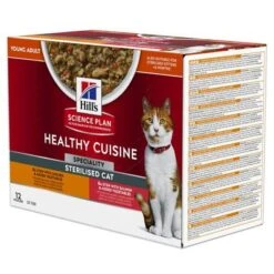 Hill's Science Plan Hill's Adult Sterilised Healthy Cuisine Con Pollo Y Salmón Para Gatos 16 Hill's Science Plan Hill's Adult Sterilised Healthy Cuisine Con Pollo Y Salmón Para Gatos -Mascota Suministros Ventas 606137 0 4