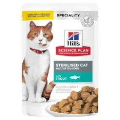 Hill's Science Plan Adult Sterilised Comida Húmeda Para Gatos -Mascota Suministros Ventas 607184 0 4