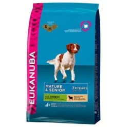 Pack Ahorro: Eukanuba Pienso Para Perros 2 X 7,5 A 15 Kg -Mascota Suministros Ventas 61393 PLA Eukanuba Mature Senior Lamm Reis 6