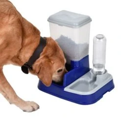 Dispensador De Agua Y Pienso -Mascota Suministros Ventas 64660 wasser und futterautomat 12 0