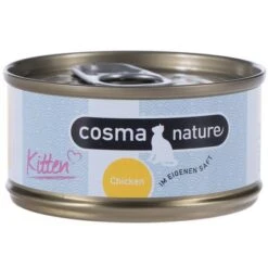 Pack Ahorro: Cosma Nature Kitten 24 X 70 G -Mascota Suministros Ventas 64777 pla cosma kitten chicken 70g 9