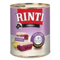 Rinti Sensible 6 X 800 G -Mascota Suministros Ventas 65460 pla rinti ganskartoffel 800g 8