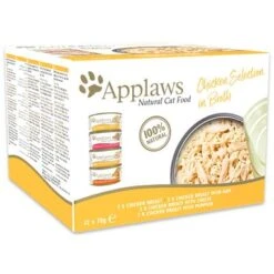 Applaws Latas Para Gatos 24 X 70 G -Mascota Suministros Ventas 67662 pla mpm applaws adult huhnmix in bruehe 2