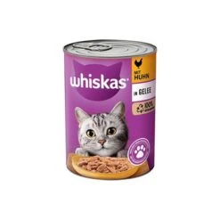 Whiskas 1+ Años En Lata 12 X 400 G -Mascota Suministros Ventas 67677 whiskas 1plus huhn 12x400g hs 07 0