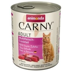 Animonda Carny Adult 6 X 800 G -Mascota Suministros Ventas 69128 pla animonda carny adult multifleisch cocktail 800g hs 01 0