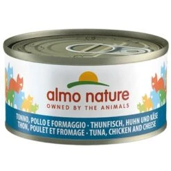 Pack Ahorro Almo Nature HFC Natural 24 X 70 G -Mascota Suministros Ventas 69356 pla almonature thunfischhuhnkaese 2 1