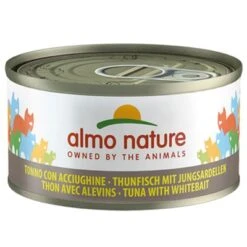 Almo Nature Con Pescado 24 X 70 G - Pack Ahorro 25 Almo Nature Con Pescado 24 X 70 G - Pack Ahorro -Mascota Suministros Ventas 69356 pla almonature thunfischjungsardellen 5 1