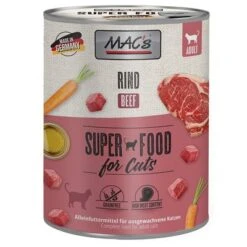 MAC's 6 X 800 G En Latas Para Gatos 14 MAC's 6 X 800 G En Latas Para Gatos -Mascota Suministros Ventas 69647 pla macs katzenfutter rind 800g hs 01 7