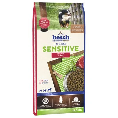 Bosch Sensitive Con Cordero Y Arroz 1 Bosch Sensitive Con Cordero Y Arroz