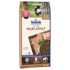 Bosch Pienso Para Perros En Pack Ahorro 2 X 12,5 / 15 Kg -Mascota Suministros Ventas 70115 pla bosch maxiadult 15kg 2