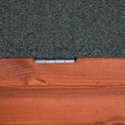 Caseta De Madera Woody Premium Con Puerta Para Perros -Mascota Suministros Ventas 70354 hundehuette flachdach fg 1120025 2