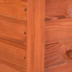 Caseta De Madera Woody Premium Con Puerta Para Perros -Mascota Suministros Ventas 70354 hundehuette flachdach fg 1120026 7