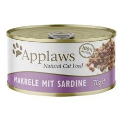 Applaws Latas En Caldo Para Gatos 12 X 70 G 36 Applaws Latas En Caldo Para Gatos 12 X 70 G -Mascota Suministros Ventas 70838 pla applaws bruhe makrele sardine 70g hs 01 0