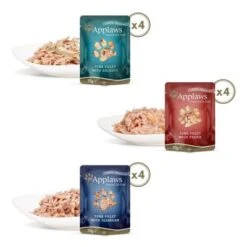 Pack Mixto Applaws Cat Pouch En Caldo Para Gatos 12 X 70 G -Mascota Suministros Ventas 70954 applaws pouch in bruehe fisch mix 12x70g hs 2 1 2