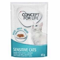 Concept For Life 24 X 85 G en Salsa Y En Gelatina - Pack Ahorro Mixto -Mascota Suministros Ventas 71129 pla concept for life katze nass sensitive gelee 85g 8