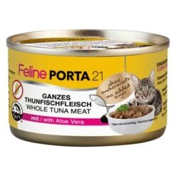 Feline Porta 21 Comida Para Gatos 6 X 90 G 11 Feline Porta 21 Comida Para Gatos 6 X 90 G -Mascota Suministros Ventas 7170 pla felineporta21 tunaaloe 90g 0