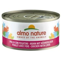 Pack Ahorro Almo Nature Con Carne 12 X 70 G -Mascota Suministros Ventas 72677 pla almonature huhn mit huhnleber 5