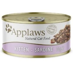 Pack Mixto Applaws Kitten Latas 6 X 70 G -Mascota Suministros Ventas 73398 pla mpm applaws kitten sardine jelly 85g 2
