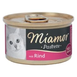 Miamor Paté 12 X 85 G -Mascota Suministros Ventas 74410 pla miamor pastete rind 85g 4