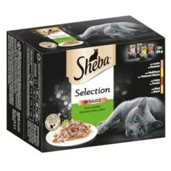 Sheba 48 X 85 G En Sobres Multireceta 27 Sheba 48 X 85 G En Sobres Multireceta -Mascota Suministros Ventas 74934 pla sheba selection feine vielfalt 85g 8 1