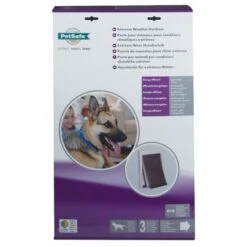 Puerta Extreme Weather Para Mascotas De Petsafe -Mascota Suministros Ventas 78351 pla petsafe hundeklappe extremeweather 3