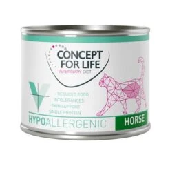 Concept For Life Veterinary Diet Hypoallergenic Con Caballo Para Gatos