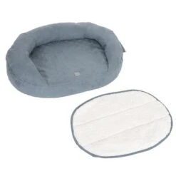 Cama Ortopédica Memory Ovalada Gris -Mascota Suministros Ventas 79216 memory oval grau fg 6676 9