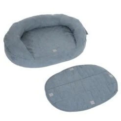 Cama Ortopédica Memory Ovalada Gris -Mascota Suministros Ventas 79216 memory oval grau fg 6677 9