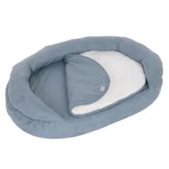 Cama Ortopédica Memory Ovalada Gris -Mascota Suministros Ventas 79217 memory oval grau fg 6555 6