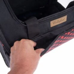 Bolso De Transporte A Cuadros Para Mascotas 29 Bolso De Transporte A Cuadros Para Mascotas -Mascota Suministros Ventas 79331 tragetasche karo fg 7439 0