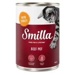 Smilla Tierno Vacuno 6 X 400 G -Mascota Suministros Ventas 80098 pla smilla beefpot turkey 400g 9