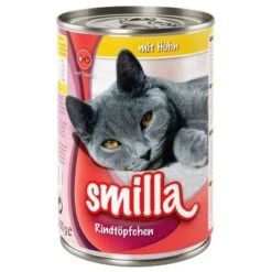 Smilla Tierno Vacuno - Pack De Prueba -Mascota Suministros Ventas 80197 pla smilla rindt pfchen huhn 6 x 400g 4