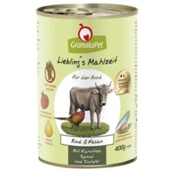 GranataPet Liebling's Mahlzeit 400 G Comida Húmeda Para Perros - Pack Mixto -Mascota Suministros Ventas 80205 pla lieblingsmahlzeit rindfasan 6x400g mix 3