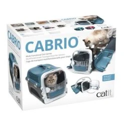 Transportín Catit Cabrio Para Mascotas -Mascota Suministros Ventas 82082 hagen catit brio blue grey anwendung hs 04 5
