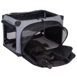 Caseta Plegable Pet Home Para Mascotas -Mascota Suministros Ventas 84186 pet home bordercollie cocker mix fg 10 1