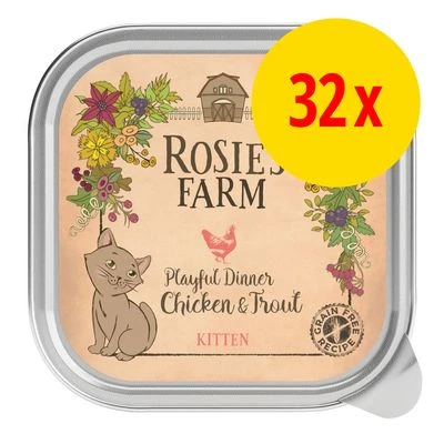 Rosie's Farm 32 X 100 G Comida Húmeda Para Gatos - Pack Ahorro 1 Rosie's Farm 32 X 100 G Comida Húmeda Para Gatos - Pack Ahorro