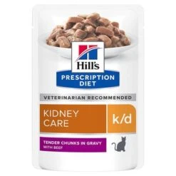 Hill's K/d Prescription Diet Sobres Comida Húmeda Para Gatos -Mascota Suministros Ventas 86402 pla hills prescriptiondiet kd kidneycare hs 01 6
