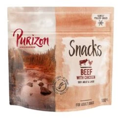 Purizon Snacks Sin Cereales Para Perros 3 X 100 G - Pack Ahorro 22 Purizon Snacks Sin Cereales Para Perros 3 X 100 G - Pack Ahorro -Mascota Suministros Ventas 88404 pla purizon snacks beef 100g 5