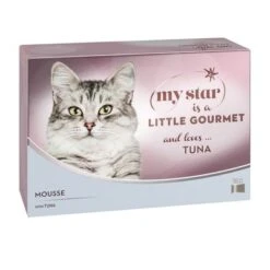 My Star Mousse Gourmet En Latas 24 X 85 G Para Gatos -Mascota Suministros Ventas 89146 pla mystar littlegourmet mousse tuna 12x85g 5