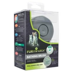 FURminator Bathing Brush Cepillo De Baño Para Mascotas -Mascota Suministros Ventas 92106 pla iams furminator bathing brush hs 05 7