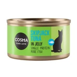 Cosma Mix Box Comida Húmeda En Gelatina 24 Cosma Mix Box Comida Húmeda En Gelatina -Mascota Suministros Ventas 92306 pla cosma original skipjacktuna 85g 4