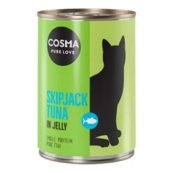 Cosma Original En Gelatina 12 X 400 G - Pack Ahorro -Mascota Suministros Ventas 92596 pla cosma original skipjacktuna 400g 3