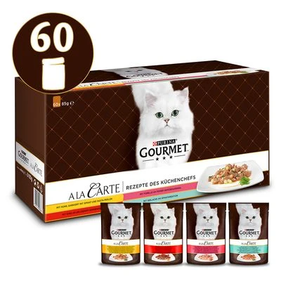 Purina Gourmet A La Carte En Sobres 60 X 85 G - Megapack Ahorro 2 Purina Gourmet A La Carte En Sobres 60 X 85 G - Megapack Ahorro - Imagen 2