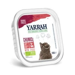 Yarrah Bio 48 X 100 G En Tarrinas Para Gatos - Pack Ahorro -Mascota Suministros Ventas 9390 pla yarrah broeckchen huhn rind 100g hs 01 6