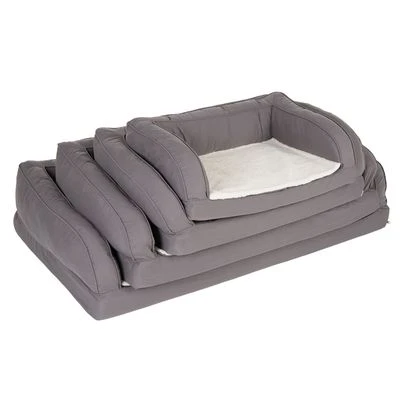 Cama Ortopédica Gris Para Perros 4 Cama Ortopédica Gris Para Perros - Imagen 4
